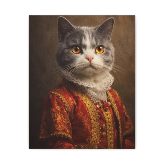 Copy of PawStoryStudio Royal Dog Portrait Canvas | Custom Golden Retriever Art