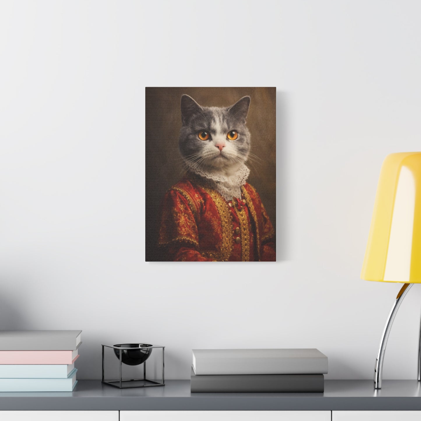 Copy of PawStoryStudio Royal Dog Portrait Canvas | Custom Golden Retriever Art