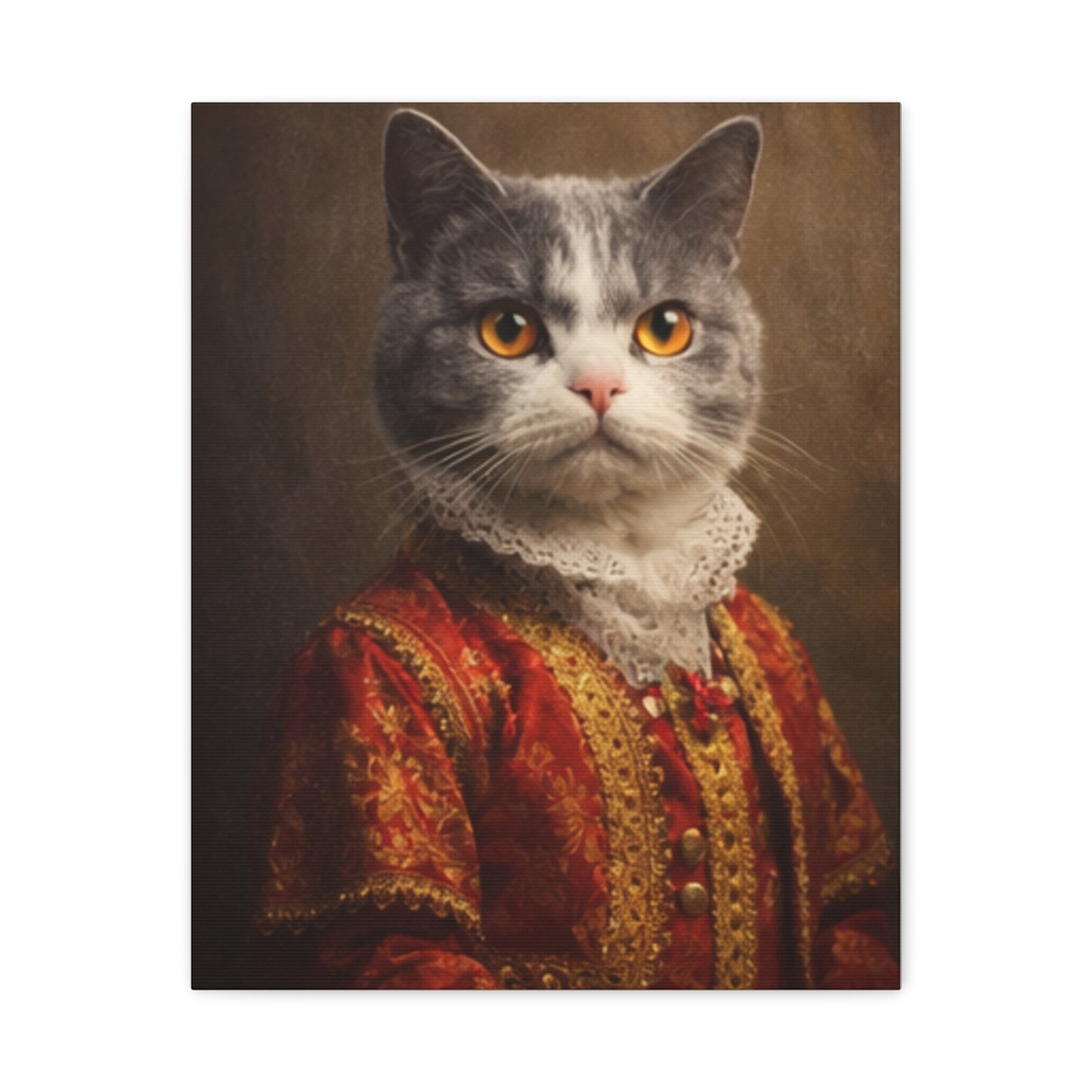 Copy of PawStoryStudio Royal Dog Portrait Canvas | Custom Golden Retriever Art